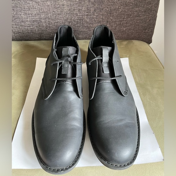 Kenneth Cole Techni Cole Mens Oxford Boot Shoes Black 11 - Picture 4 of 14